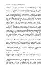 Maybe you would like to learn more about one of these? 6 Conclusions And Recommendations Nasa S Elementary And Secondary Education Program Review And Critique The National Academies Press