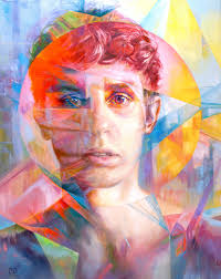 Mark Greenwalt Mouse Muses drawing graphite and acrylic