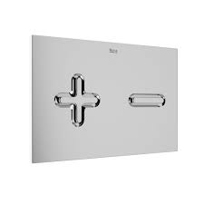 Almond roca quartz features a soothing beige background complemented by light highlights and darker low lights, lending character and charm. Pl6 Dual Flush Plate By Roca Dimensiva