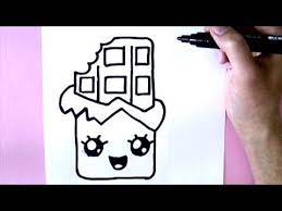 Nourriture photo de dessin kawaii facile. Epingle Sur Dessins