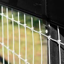 We put up a 5 foot high redbrand wire fence for our young haflinger who broke our wood rails too often. Redbrand Non Climb Wire Mesh Fence Ramm Horse Fencing Stalls