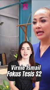 Virnie Ismail, pemain sinetron sekaligus psikolog, gagal dalam kontest...
