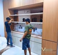 Kabinet Ruang Makan Estetik & Modern