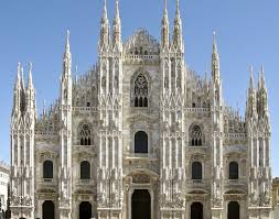 Milan Cathedral Front View Of The Gothic Cathedral Of Milan Italy Sponsored Front Cathedral Milan Italy Gothic Milan Cathedral Cathedral Milan