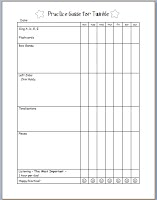 Problem Solving Violin Practice Chart Printable Free 2019