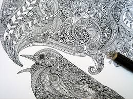 Birds And The Bees Lyrics Idk Random Talking Original Tangle Art Art Inspiration Drawings