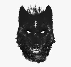 Howling wolf tattoo designs are very popular amongst men. Black Wolf Sleeve Tattoo Drawing Dark Wolf Tattoo Designs Hd Png Download Kindpng