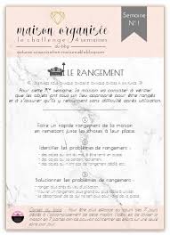 Maison Organisee Le Challenge Semaine 1 Sur 4 Organisation Organisation Menage Listes De Nettoyage