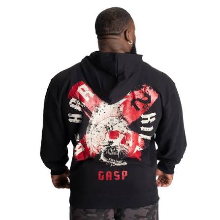 A classic hoodie with a bold expression. - GASP