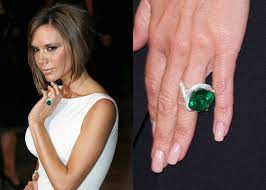 A Look At All 14 Of Victoria Beckham S Insane Engagement Rings Victoria Beckham Engagement Ring Victoria Beckham Wedding Victoria Beckham