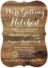 Getting Hitched Barn Wood Wedding Invitations Zazzle Com In 2020 Barn Wood Wedding Invitations Wedding Invitations Rustic Country Inexpensive Wedding Invitations