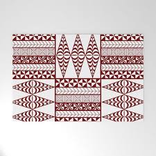 Urbannesian Tongan Ngatu Outdoor Welcome Mat By Urban Nesian 30 Quot X 20 Quot In 2020 Welcome Mats Tongan Polynesian Art