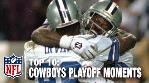 Top 10 Cowboys Playoff Moments Of All Time Nfl Now Youtube