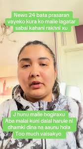 Zanuka dhungana clarify from her side about recent case of news 24