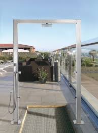 Schwimmbad Duschen In Out P34 Beach Shower Outdoor Shower Shower Columns