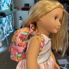 Backpack PDF Pattern for 18" Dolls (american Girl, Our Generation, Götz)