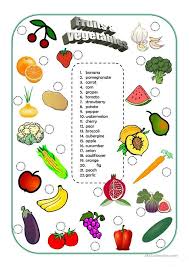 Fruits And Vegetables Fruits And Vegetables Kids Vegetables Vegetables