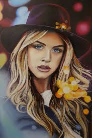 I painted this fantasy picture for my partner's birthday, not my usual sort  of thing but she liked a Josephine Wall mermaid painting and in a rash  moment I said I'd paint