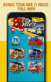 Mod Bussid Truk Canter Bawa Sound System For Android Apk Download