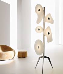 Foscarini Orbital Terra Stehleuchte 03600310 Designer Stehleuchten Lampendesign Stehlampe Weiss