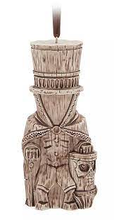 Disney Hatbox Ghost Tiki Ornament Trader Sam S Disneyland Hatbox Ghost Tiki Hallmark Disney Ornaments