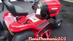 Craftsman tools are backed by some of the strongest warranties in the market today. Craftsman T110 Lawn Mower Youtube