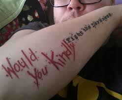 Bioshock Would You Kindly Tattoo Bioshock And Alan Wake Inspired Tattoo Bioshock Tattoo Gaming Tattoo Gamer Tattoos