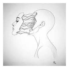 Tattoo Visualarts Sketch Black And White Ear Design Mammal Art Photo By Blackworknow Follow Extremegentleman Art Psychedelic Art Dark Art Drawings