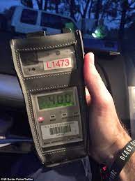 The impairment test coves both drink and drugs. Police Breathalyser Shows Drink Driver S Reading Eight Times Over The Legal Limit Daily Mail Online