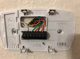 In hot weather, heat pumps as air conditioners absorb heat inside a building and discharge it outside. My Old Thermostat Had The Following Wires When I Tried To Setup A Nest Thermostat E I Don T Know Where To Place The White Wire Since E Does Not Have Something For