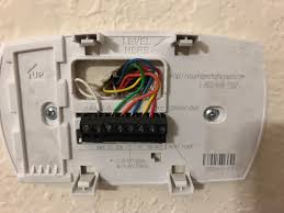 User manuals, honeywell thermostat operating guides and service manuals. My Old Thermostat Had The Following Wires When I Tried To Setup A Nest Thermostat E I Don T Know Where To Place The White Wire Since E Does Not Have Something For