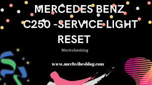 Press and hold answer call+ok button on the steering wheel until the hidden menu appear, when the m. Mercedes Benz C250 Service Light Reset