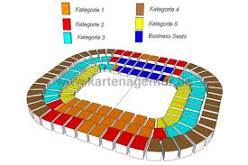 For bundesliga and cup matches an additional visitor block in the middle tier (block 242) can be made available, depending on the demand by the visiting club. Allianz Arena Sitzplatz Kategorie Raid Rush