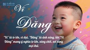 Tên Vĩ Đăng: Ý nghĩa, Phân tích, Phong thủy và Thần số học