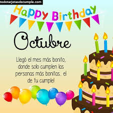 Con nuestra amplia gama de tarjetas electrónica para cumpleaños, encontrará muchas maneras de asegurar que es un cumpleaños feliz. Tarjetas De Cumpleanos Mes De Octubre Para Descargar Gratis