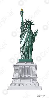 See more of les couleurs de la libé on facebook. Dessin De Statue De Liberte En Couleur Pour Les Affiches Vecteur Stock Crushpixel