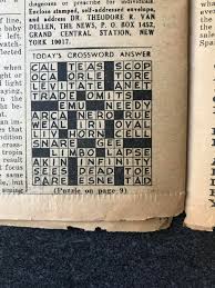Word search puzzles can be. Here S The Answers To Ny Daily News Puzzle 11 23 63 Crossword