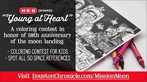 In the news this year marks the 50th anniversary of humans landing on the moon. Calling All Space Nerds For The Official Mission Moon Coloring Contest And Geek Out