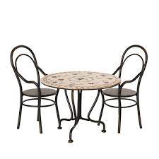 Sold and shipped by costway. Maileg Dining Table Set With 2 Chairs Elenfhant