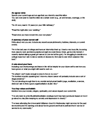 You can help make their job easier, and move your job application to the top of the pile, by writing a targeted cover letter and closely matching your. How To Write A Letter To Your Future Self 13 Steps