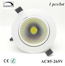 1pcs Dimmable Led Downlight Cob Spot Light 3w 5w 7w 12w Recessed Lights Bulbs Indoor Lighting Free Shippping Dimmable Led Downlight Cob Led Downlightdimmable Led Downlight Aliexpress