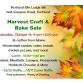 Harvest Craft/Bake Sale- Portland Lodge #188