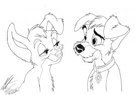 Search through 52634 colorings, dot to dots, tutorials and silhouettes. Lady And The Tramp Book Coloring Home