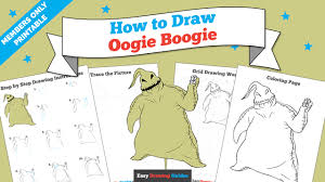 Jack skellington coloring pages printable nightmare before christmas sheets to print cute animals baby for kids skeleton. How To Draw Oogie Boogie From The Nightmare Before Christmas Really Easy Drawing Tutorial