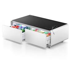 The Ultimate Coffee Table With Built In Fridge And Speaker System Fridge Design Coffee Table With Fridge Coffee Table