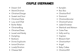Maybe you would like to learn more about one of these? Couple Usernames 200 Cute Nicknames For Couples