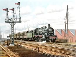 Nmbs Een Pruisische P8 In Dienst Bij De Belgische Spoorwegen Nmbs Type 64 Onderweg Met Een Omnibus Belgium Train Train Steam Trains