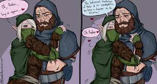 Kerillian and Kruber share a moment : r/Vermintide