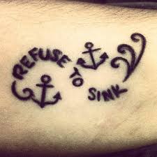 sink. #refusetosink #sink #ink #tattoo