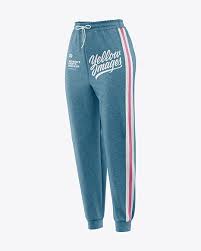Download Women S Melange Pants Mockup In Apparel Mockups On Yellow Images Object Mockups